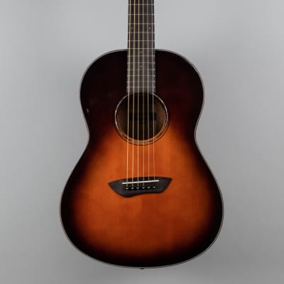 Yamaha CSF3M Parlor Acoustic/Electric Guitar in Tobacco Sunburst image 1