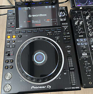 Pioneer DJ x2 CDJ-3000 Professional DJ Multi Player - Black + | Reverb