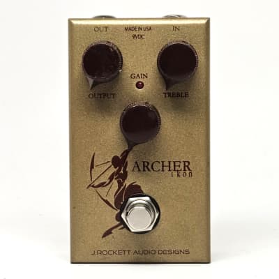 J.RAD ARCHER ikon OVERDRIVE【未使用】 J. Rockett Audio Designs Archer Ikon Boost/Overdrive Pedal