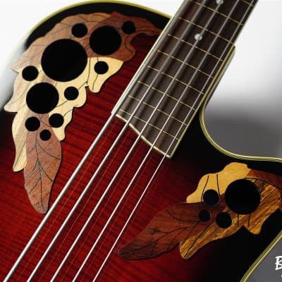 Ovation CS275 - Ruby Red Burst | Reverb Portugal