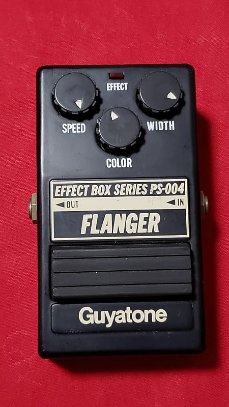 Guyatone PS-004 Flanger 1980's Japan Guitar Effect Pedal | Reverb