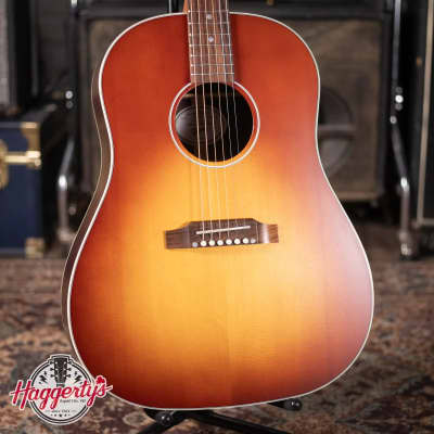 Gibson J-45 Studio Rosewood Acoustic/Electric Guitar - Satin Rosewood Burst with Hardshell Case image 1
