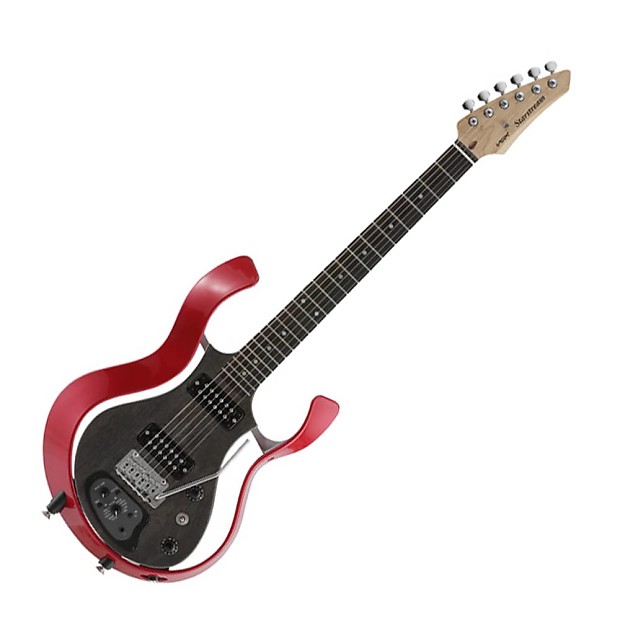 Vox VSS-1 Starstream Type 1 Modeling Electric Guitar Red Frame / Black Body image 1