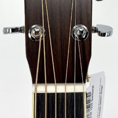 Martin D35SUNBURST Acoustic Guitar - Sunburst with Hardshell Case Serial #: 2805155 image 7