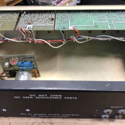 Vintage Acoustic  Model 360 Bass Preamp Head image 18