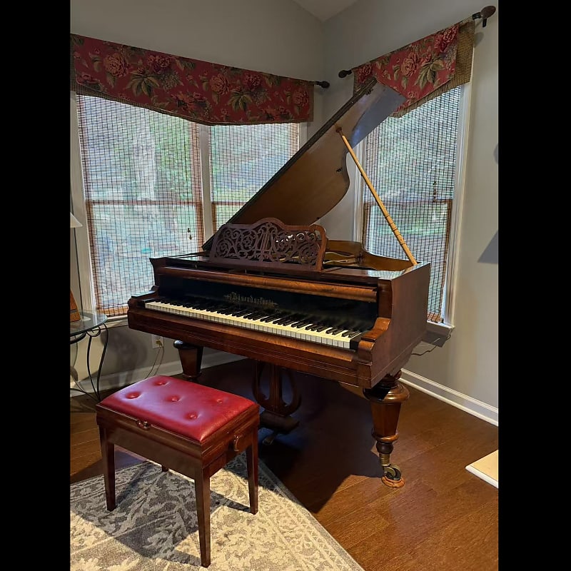 Rare Bösendorfer 5'7" Grand Piano – Classic Elegance in Mahogany image 1