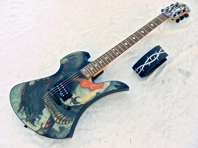 B.C. Rich Body Art モッキンバード B.C. Rich Body Art Series Mockingbird! - YouTube