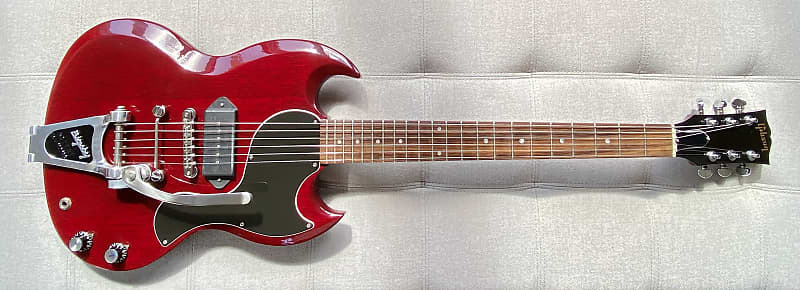 Gibson SG Jr. '61 Reissue 1991 Cherry Finish W/Bigsby B-3 and