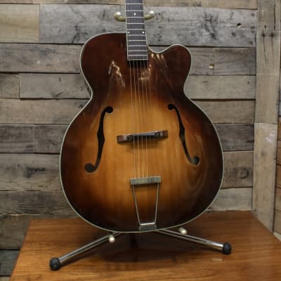 Kay K-1 Vintage 1950's Jumbo Archtop Acoustic Guitar - Slight Flamed Back image 1