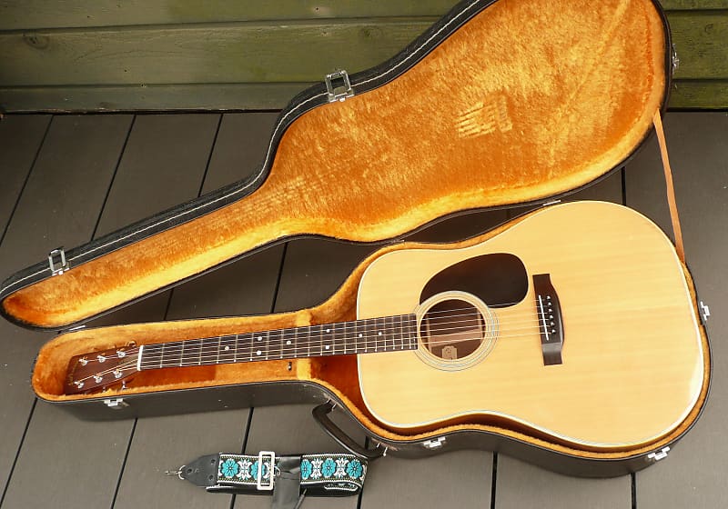 Aria D40 by Ryoji Matsuoka 1969 Natural+Hard Case