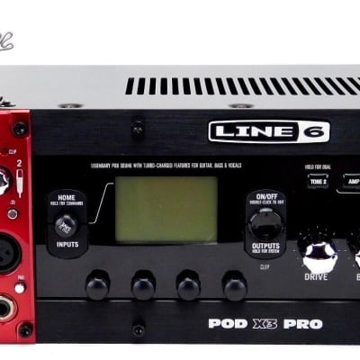 Line 6 POD x3 Pro Rackmount Multi-Effect and Amp Modeler