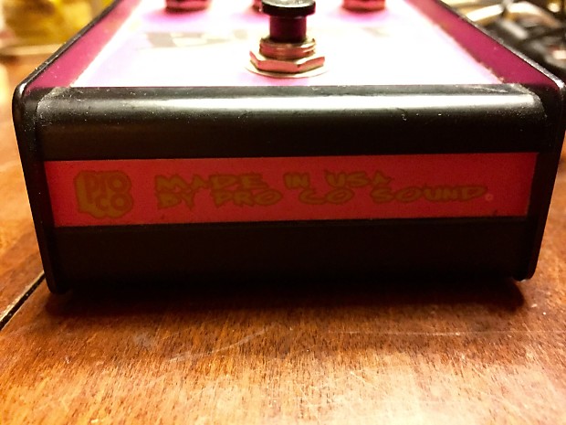ProCo BRAT distortion/fuzz pedal RARE all original made in USA rat