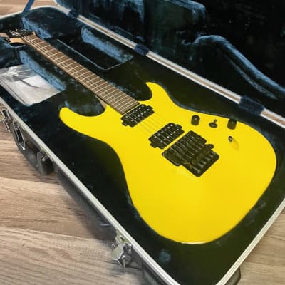 Vola Luna FR RF Corvette Yellow Electric Guitar image 1