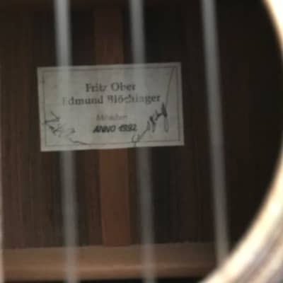 Ober & Blochinger Concert Classical Guitar - French Polish image 7