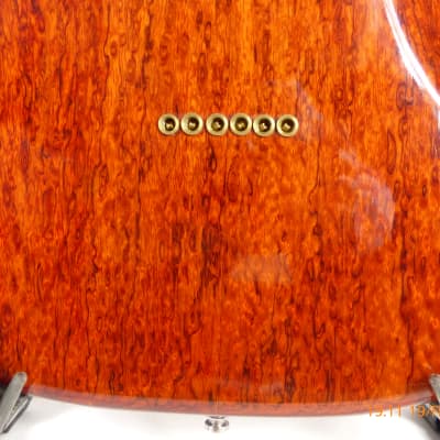 Jerzy Drozd Stratocaster 1996 Trans Amber-Orange image 22