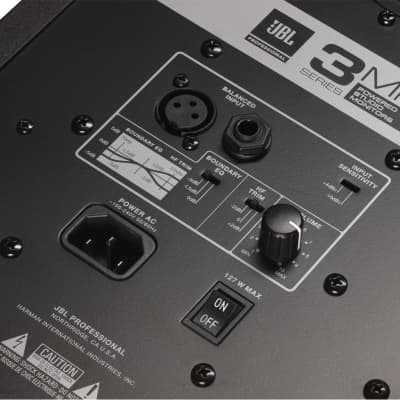 JBL 305P MkII 2-Way 5" Active Nearfield Studio Monitor (Single) 2010s Black image 3