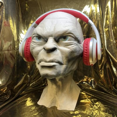 Gollum Headphone Stand! LOTR Headset Rack, like Sméagol/Hobbit/Elf/Troll/Orc/Ork image 1