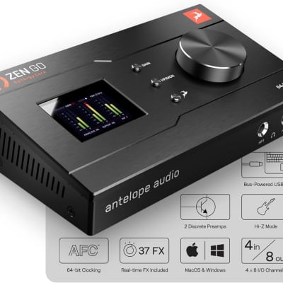 Antelope Audio Zen Go Synergy Core USB Type-C Audio Interface | Reverb