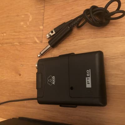 AKG SR80 PT80 Wireless System for Guitar Bass or Mic Reverb