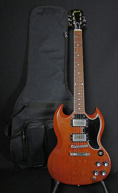 1962 Gibson SG Special Standard Conversion Vintage Player Gibson BurstBucker 3 s w Gigbag