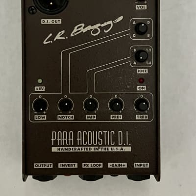 LR Baggs Para Acoustic DI Direct Box 2010s - Brown | Reverb