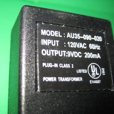 Aria Power Supply  AC Adaptor 9V 200mA DC    Model AU35-090-020 image 4