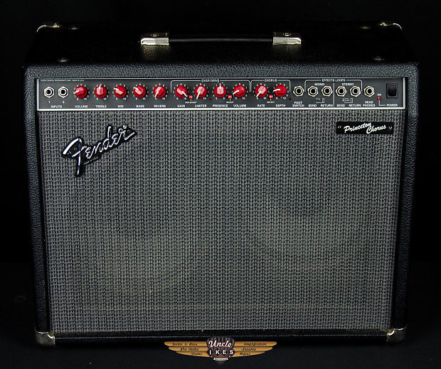 Used Fender Princeton Chorus 210 Guitar Amp Red Knob USA Made