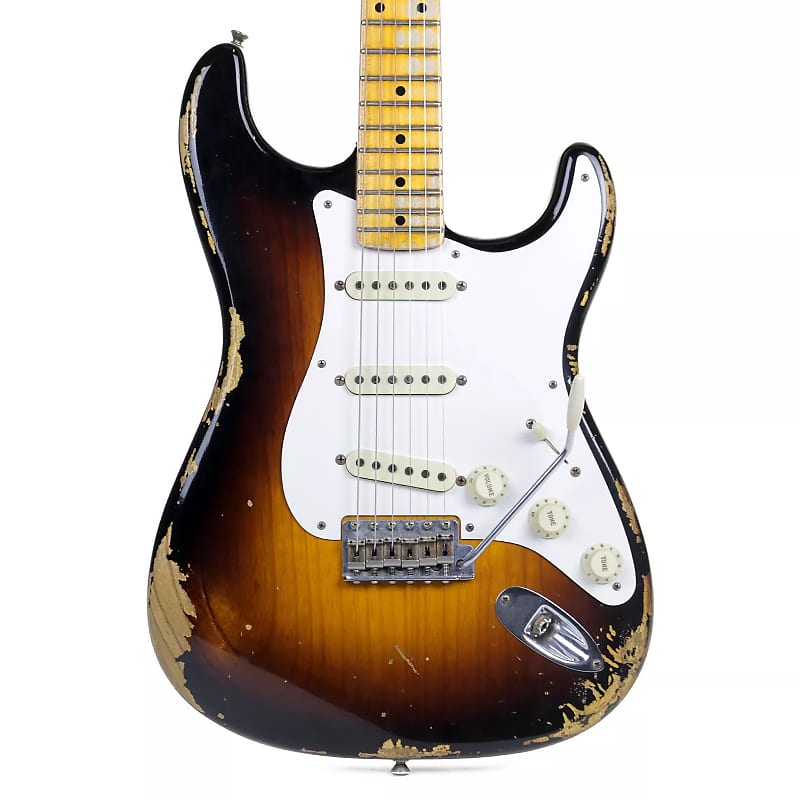 Immagine Fender Custom Shop '56 Reissue Stratocaster Relic - 2