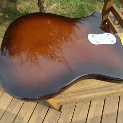 Mosrite Stereo 350,  ca. 1973, dark brown sunburst, excellent condition, appears all original image 12