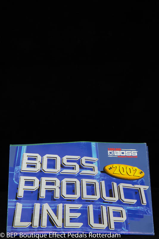 Boss Product Line Up 2002 image 1