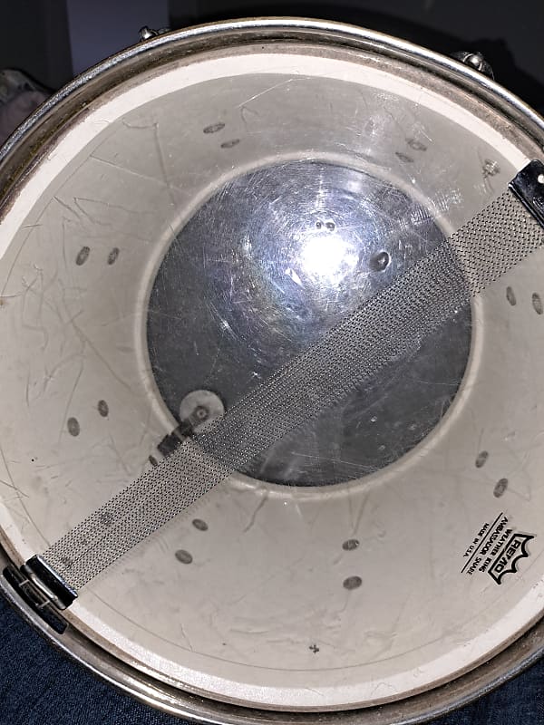 Ludwig Marching Snare 12 x15 1964 Gold | Reverb