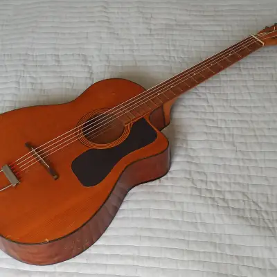 Vintage Di Mauro / Paul Beuscher (?) Manouche / Gypsy Jazz Guitar Round Hole / Petite Bouche from the 60s? Video Added. image 4