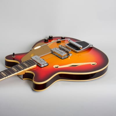 Fender  Coronado II Thinline Hollow Body Electric Guitar (1967), ser. #188675, molded plastic hard shell case. imagen 7