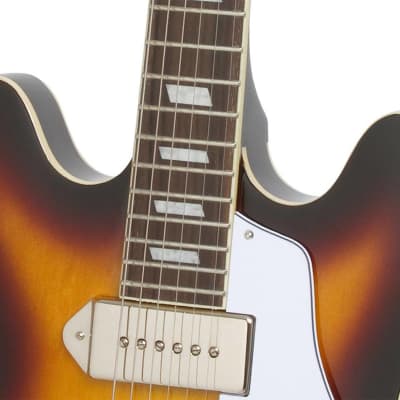 Epiphone Casino Hollow Body Electric Guitar (Vintage Sunburst) image 3