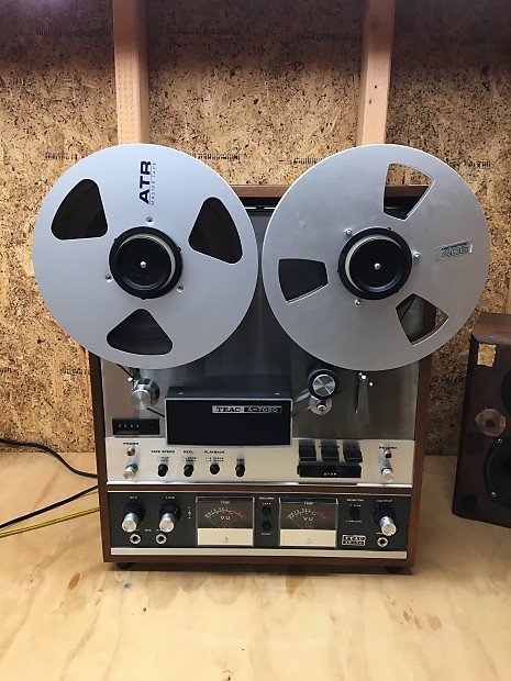 Teac 7030 restored in mint condition with hubs and tascam reel