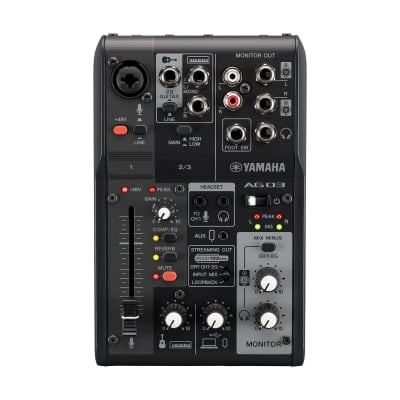 YAMAHA AG03-MIKU Hatsune Miku Webcasting Mixer 3-Channel USB