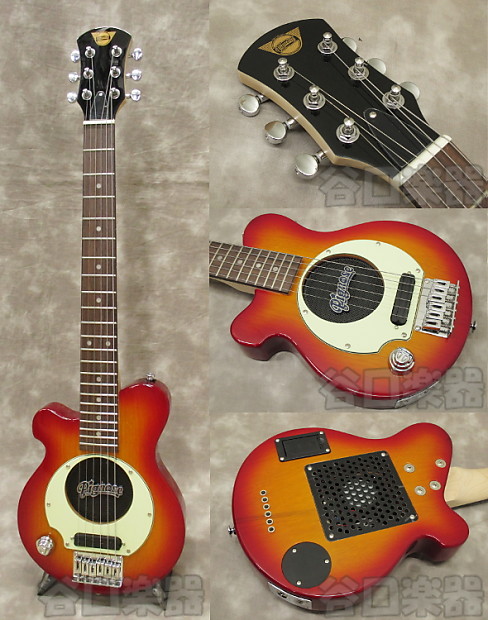Pignose PGG-200/Left Hand (Cherry Sunburst) | Reverb Pignose PGG-200/Left Hand (Cherry Sunburst) | Reverb