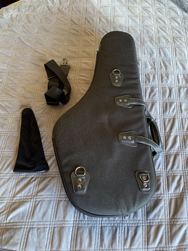 Reunion Blues Tenor Saxophone case Black leather Reverb