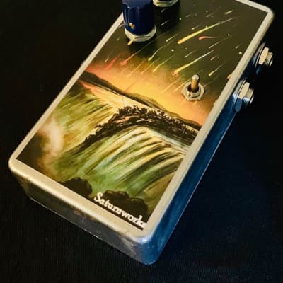 Saturnworks 2 Input Channel Active Pedalboard Summer / Mixer / Combiner Pedal w Phase Switch -- Handcrafted in California image 1