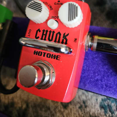 Hotone Skyline Chunk Distortion 2010s - Red for sale