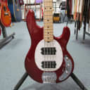 Sterling by MusicMan RAY4HH Candy Apple Red Electric Bass Mint w/ TAGS 2021