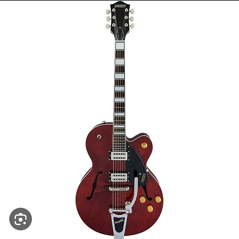 G2420T Streamliner Single-Cutaway Hollowbody Electric Guitar With Bigsby Walnut Stain image 1