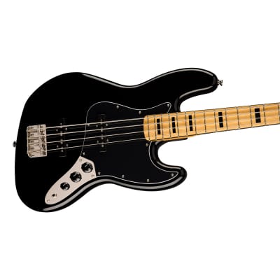 Classic Vibe 70s Jazz Bass Black Squier by FENDER image 5