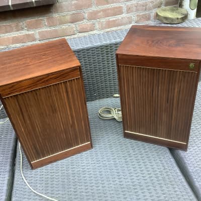 Svenska SINUS Swedish Design 60’s 70’s Sinus 1017 speakers loudspeakers Gorgeous wood look image 12