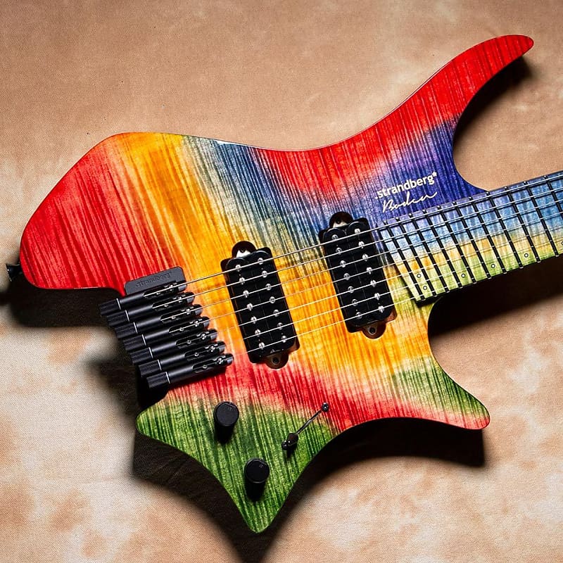 Strandberg Guitars Master Artist Series #6 Boden J7 All Maple Top  ARR(Aurora) #J2022053