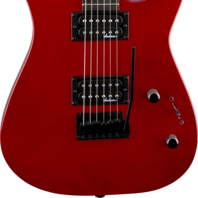 Jackson JS11 Metallic Red Dinky ah FB Electric Guitar image 2