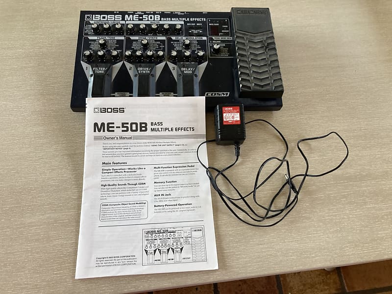 Boss ME-50B Bass Multiple Effects | Reverb