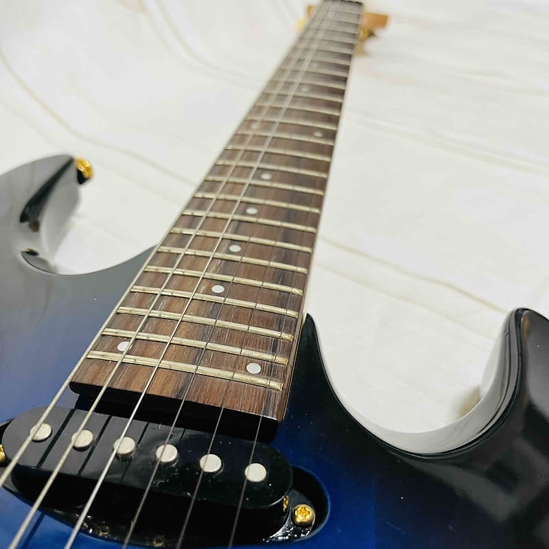 Aria Pro Ⅱ MA-DELUXE Magna Series 1990s - Blue Burst | Reverb