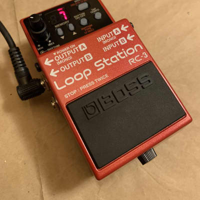 Boss RC-3 looper pedal with FS-5U switch 2015 | Reverb France