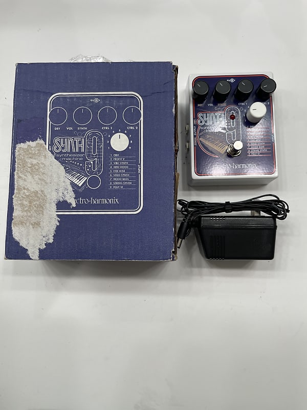 Electro Harmonix Synth9 Synthesizer Machine Synth 9 EHX Guitar Effect Pedal image 1